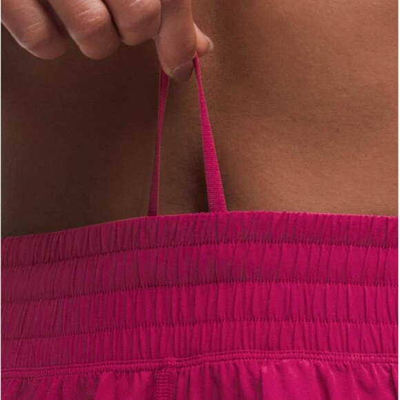Lululemon Shake It Out High-Rise Running Short 2.5" Magenta Smoke - Picture 4 of 9